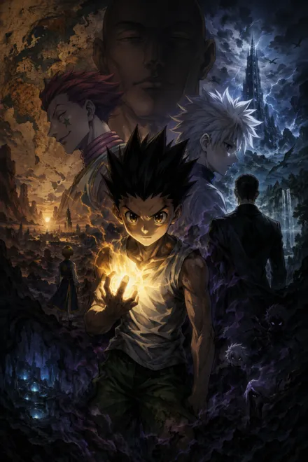 Cover of Echoes of Hunter X Hunter