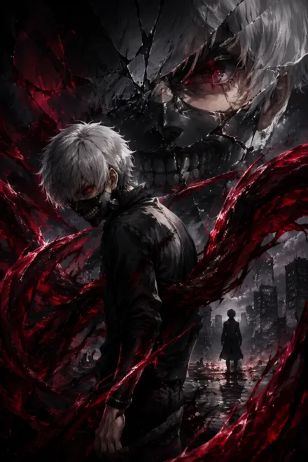 Cover of Echoes of Tokyo Ghoul